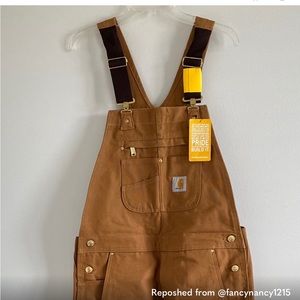 Carhartt bib overalls NWT